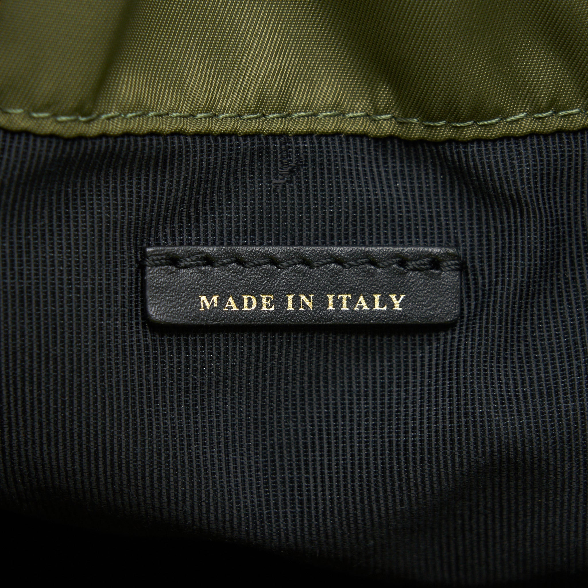BURBERRY NYLON RUCKSACK BACKPACK GREEN GHW