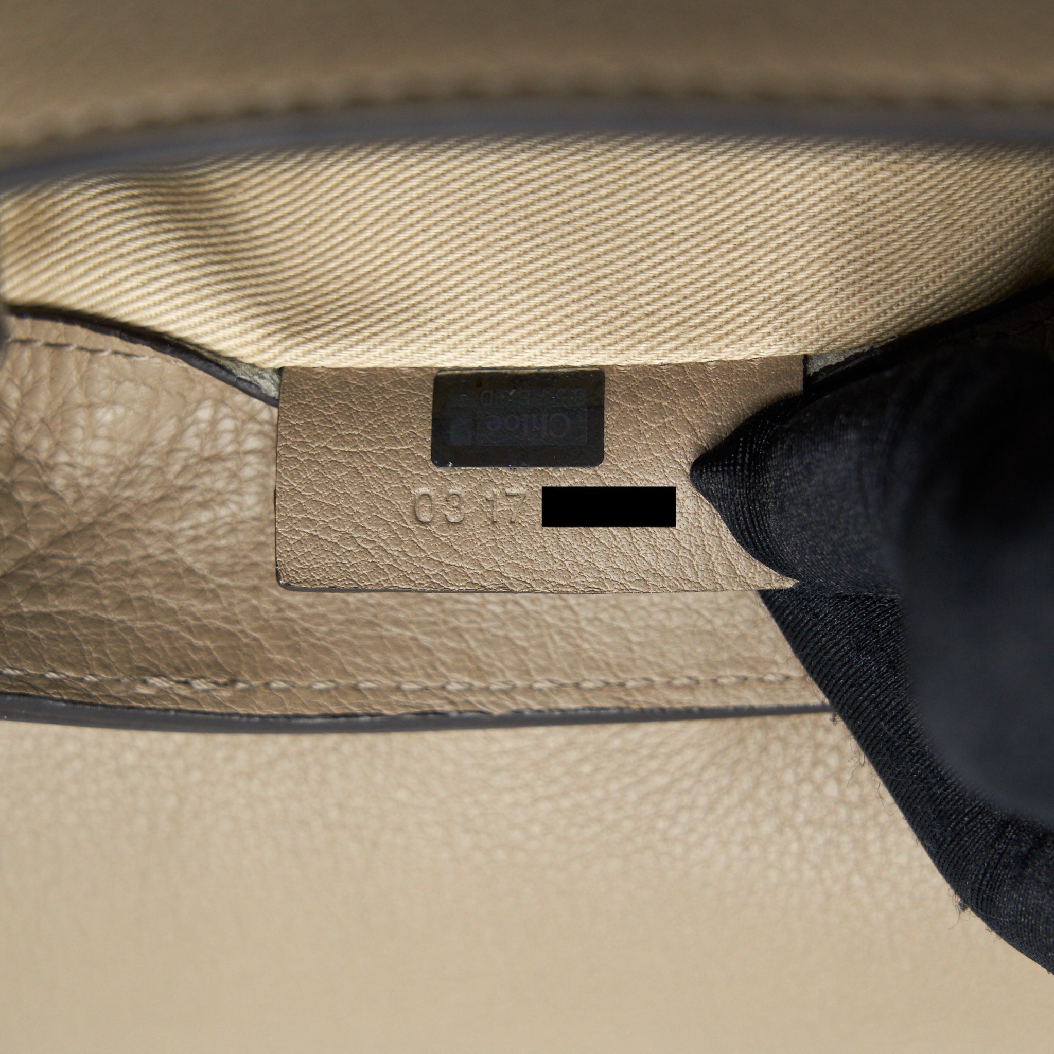 CHLOE MINI FAYE BACKPACK LIGHT GREY