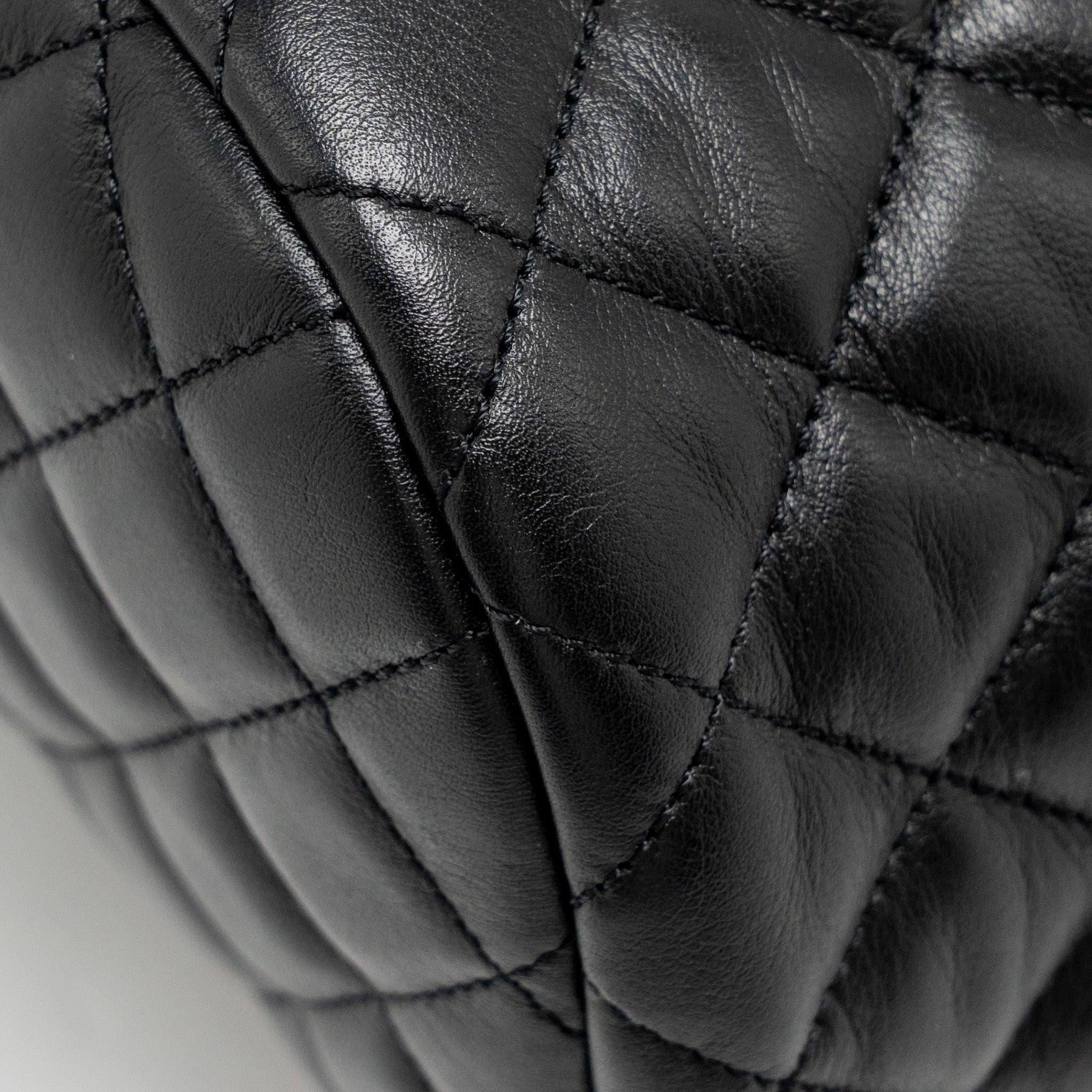 CHANEL URBAN SPIRIT FLAP BACKPACK LAMBSKIN BLACK GHW
