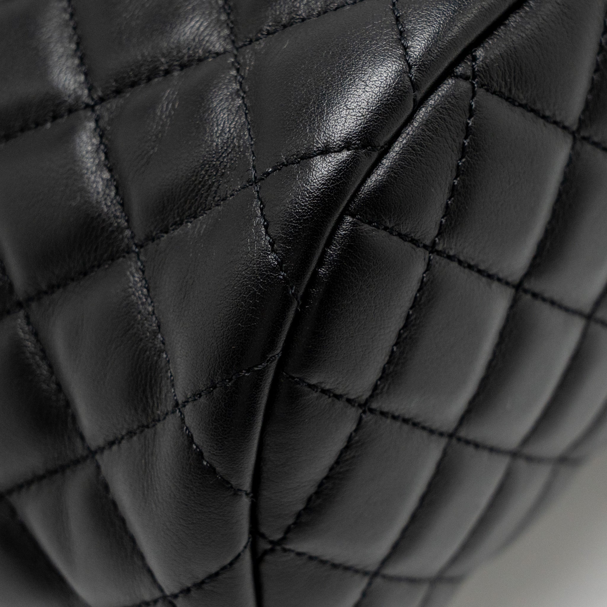 CHANEL URBAN SPIRIT FLAP BACKPACK LAMBSKIN BLACK GHW