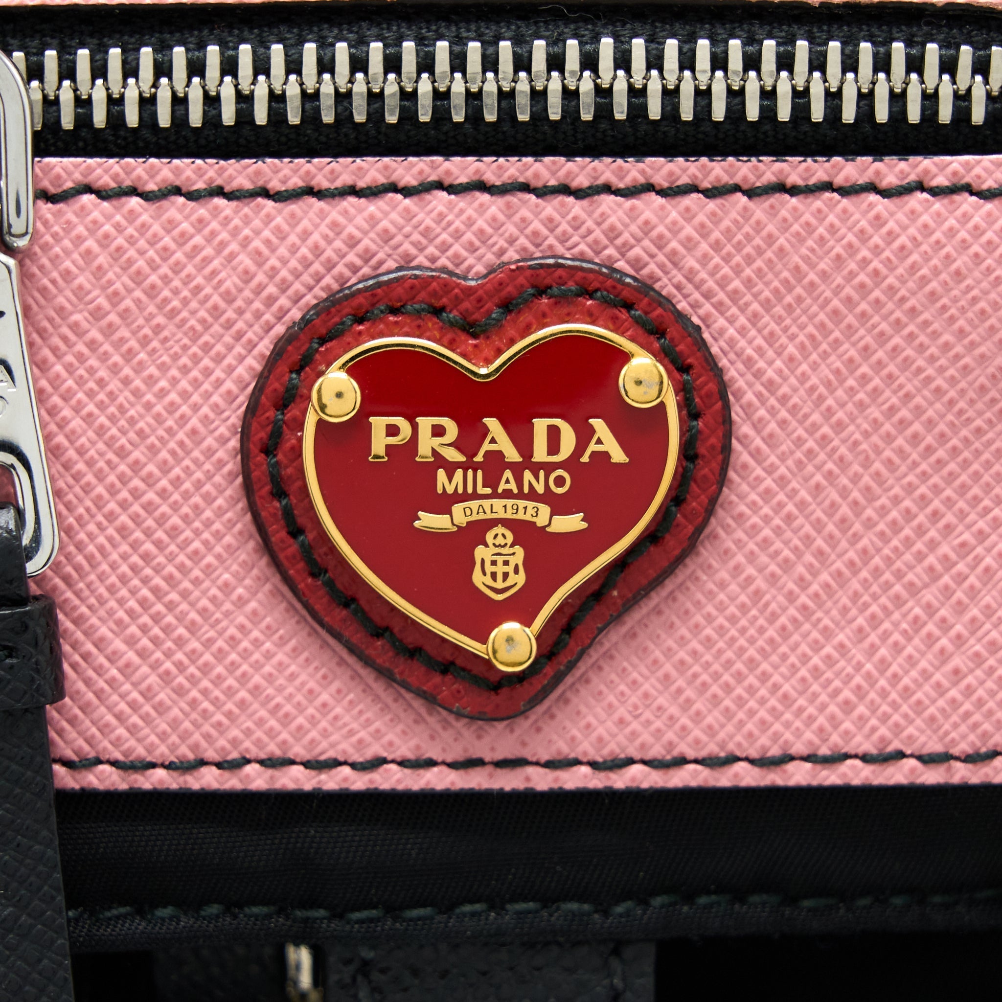 PRADA BACKPACK NYLON BLACK/ MULTICOLOURED SHW