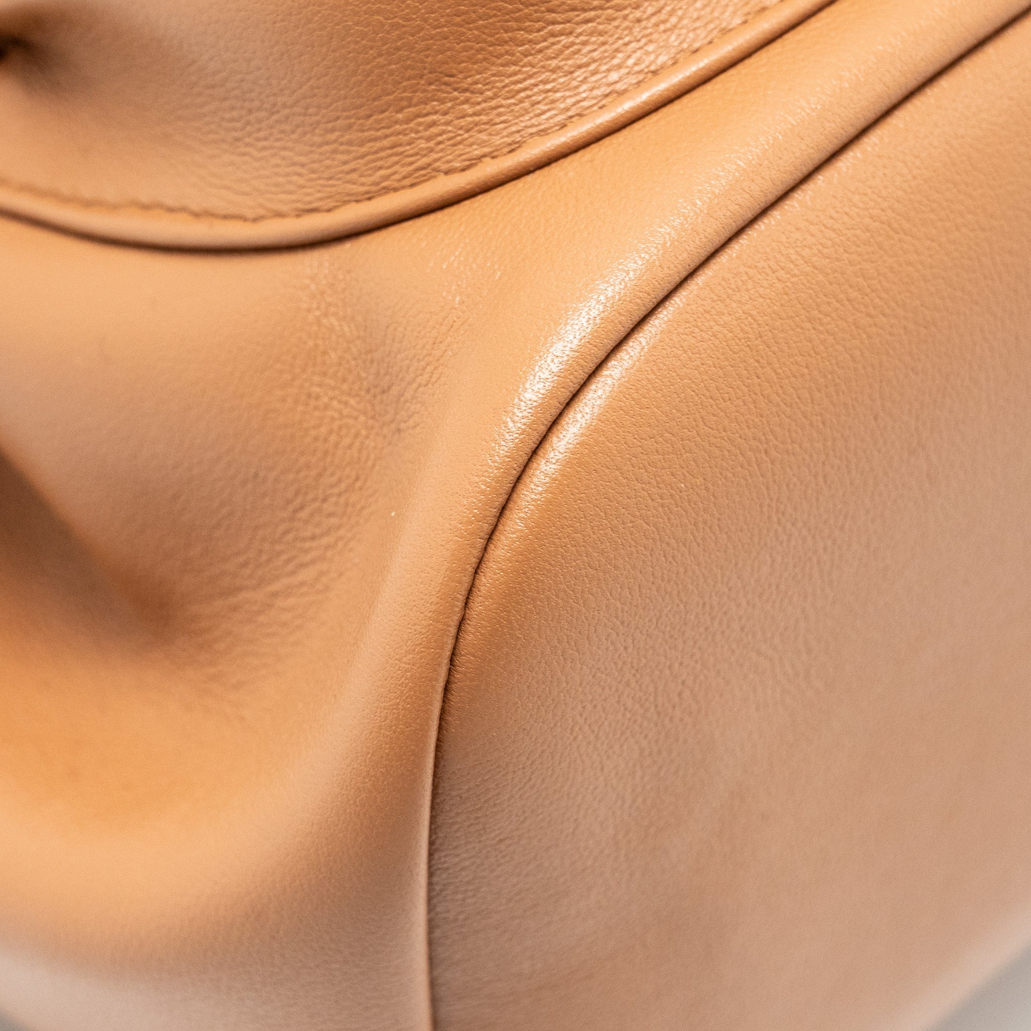 CHANEL 24P MINI DUMA BACKPACK CALFSKIN CARAMEL LGHW (MICROCHIP)