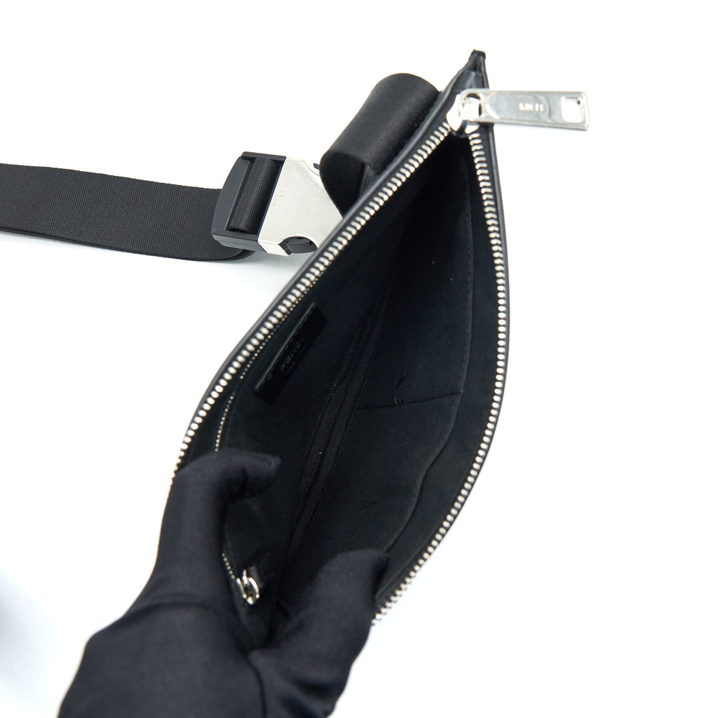 FENDI MINI MESSENGER BAG BROWN/ BLACK SHW