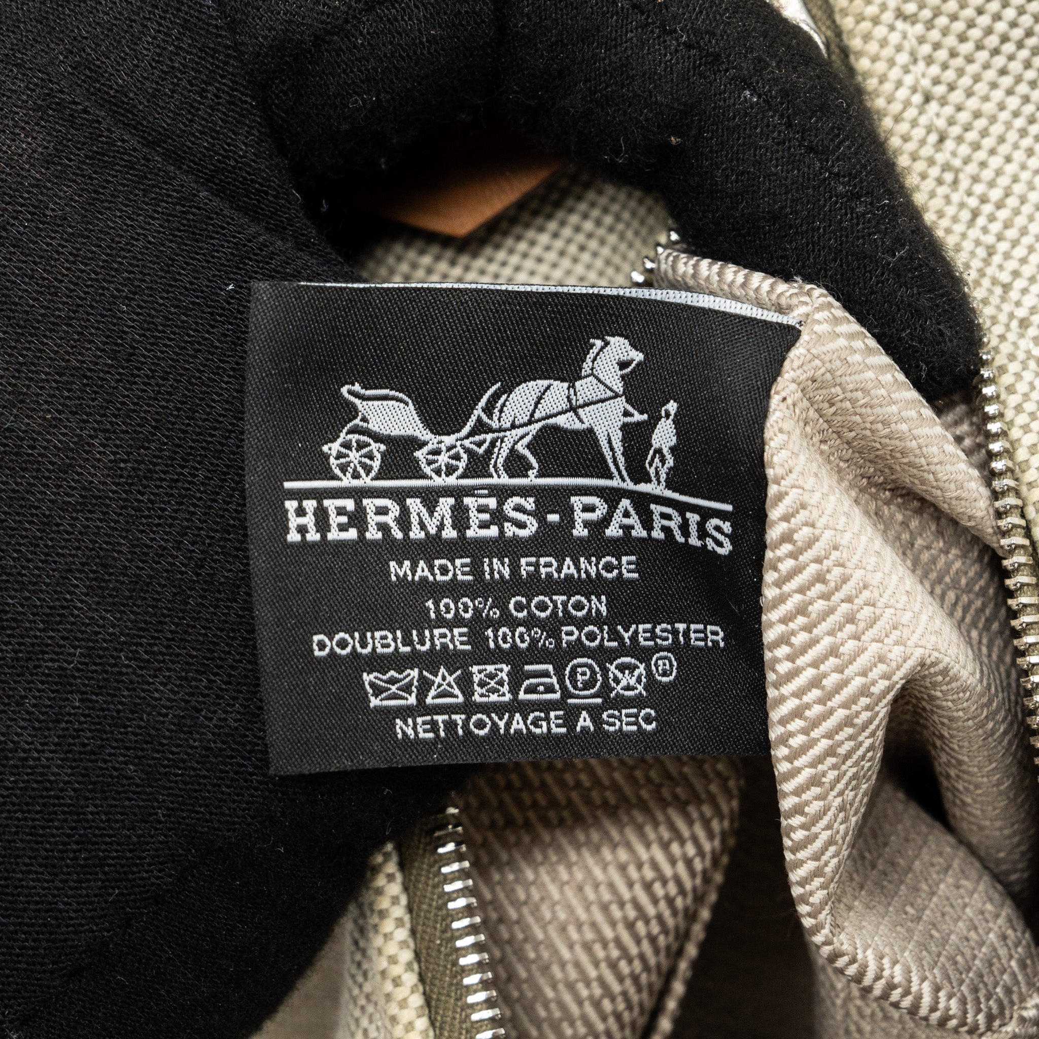 HERMES TROUSSE DE TOILETTE BRIDE A BRAC TRAVEL POUCH CANVAS MULTICOLOUR SHW