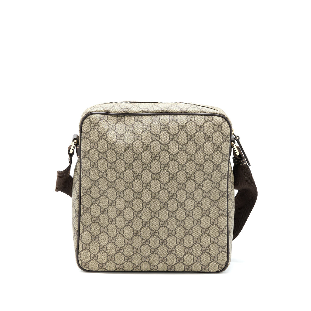 GUCCI MESSENGER BAG GG SUPREME CANVAS GHW