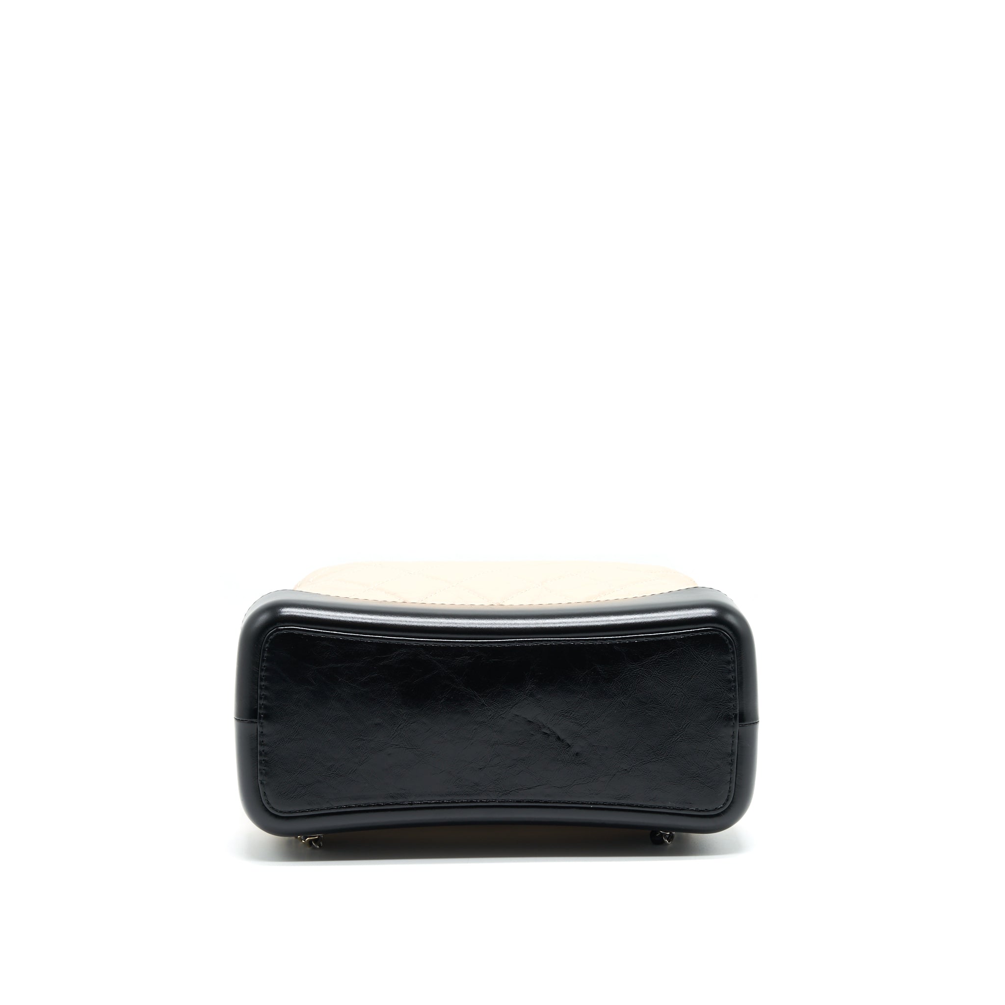 CHANEL GABRIELLE BACKPACK BEIGE/ BLACK DOUBLE COLOUR HARDWARE