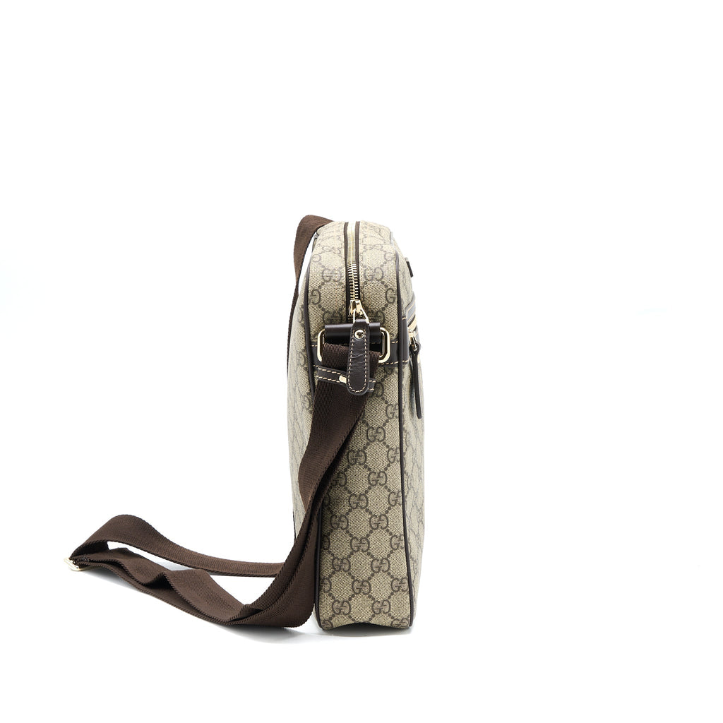 GUCCI MESSENGER BAG GG SUPREME CANVAS GHW