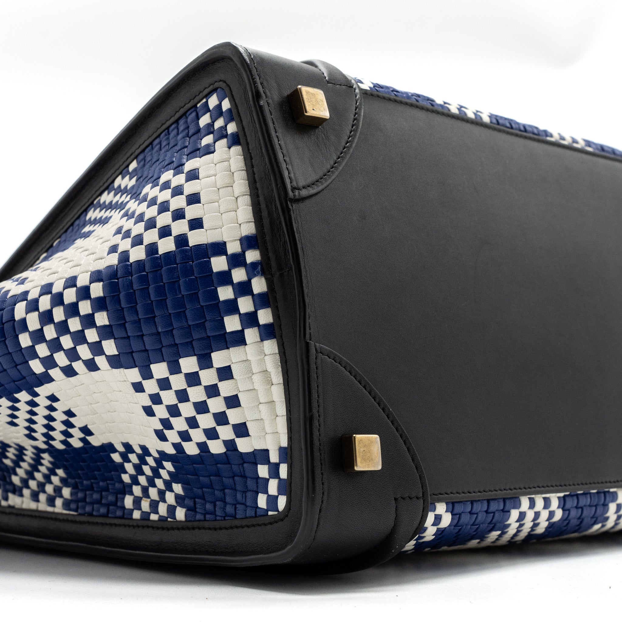 CELINE MINI LUGGAGE TOTE LEATHER MULTICOLOUR GHW