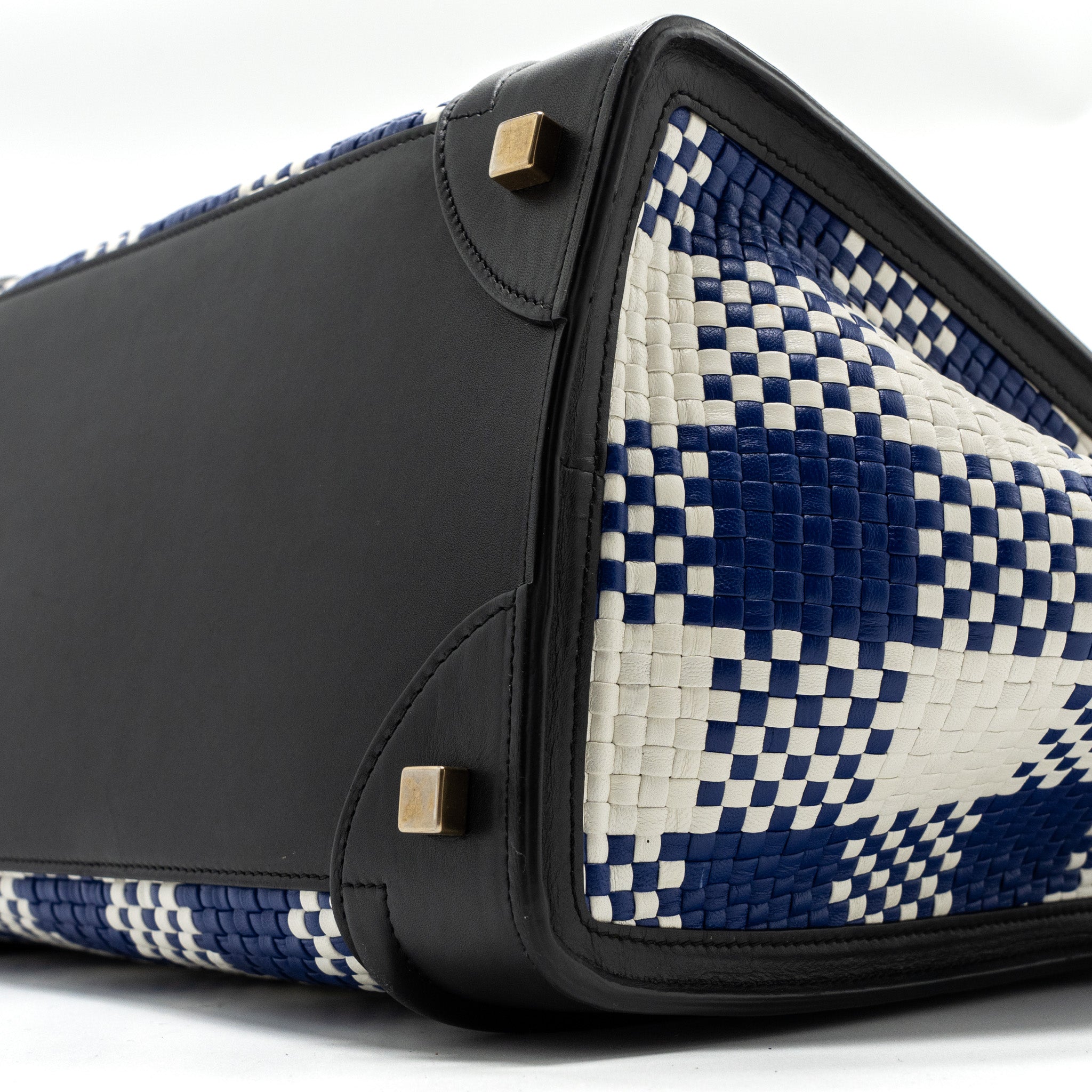 CELINE MINI LUGGAGE TOTE LEATHER MULTICOLOUR GHW