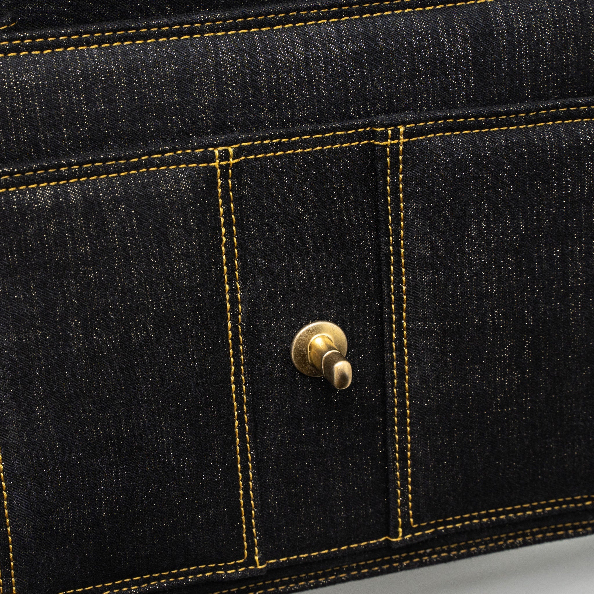 CHANEL 23S FLAP BACKPACK DENIM DARK BLUE BRUSHED GHW (MICROCHIP)