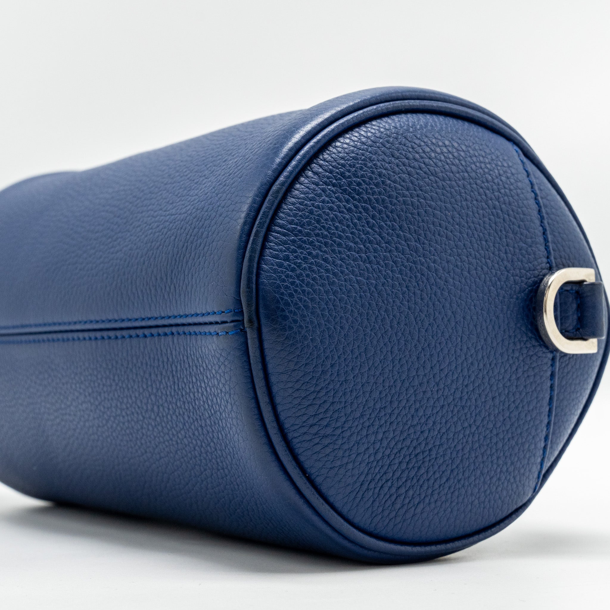 DIOR ATELIER ROLLER MESSENGER BAG CALFSKIN NAVY SHW