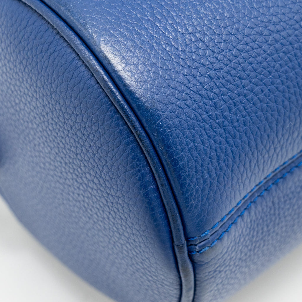 DIOR ATELIER ROLLER MESSENGER BAG CALFSKIN NAVY SHW