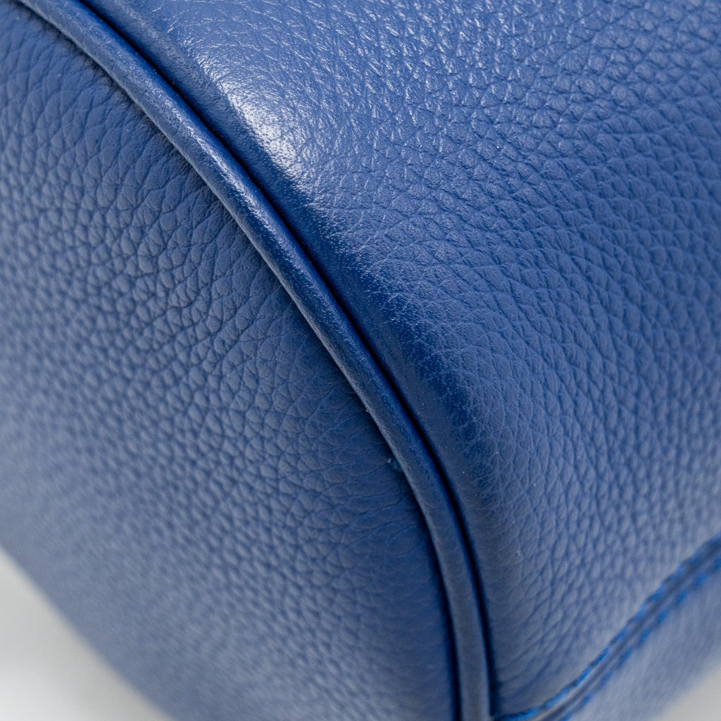 DIOR ATELIER ROLLER MESSENGER BAG CALFSKIN NAVY SHW