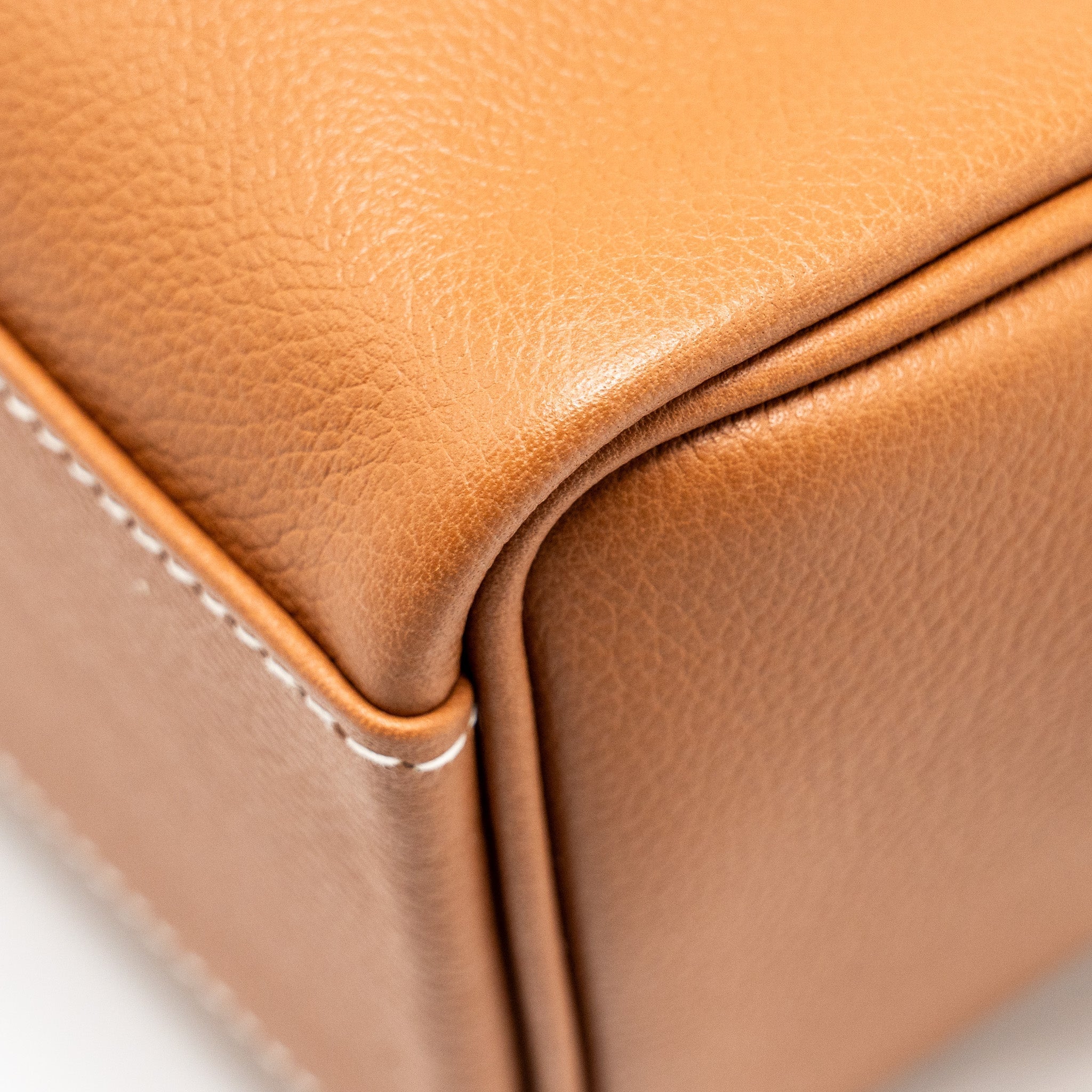 HERMES KELLY MESSENGER PM BAG EVERCOLOR GOLD SHW