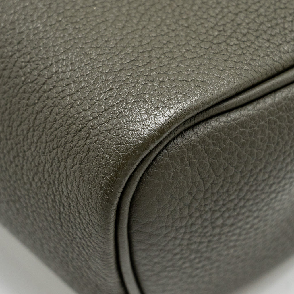 HERMES HAC A DOS PM BACKPACK TOGO VERT DE GRIS SHW