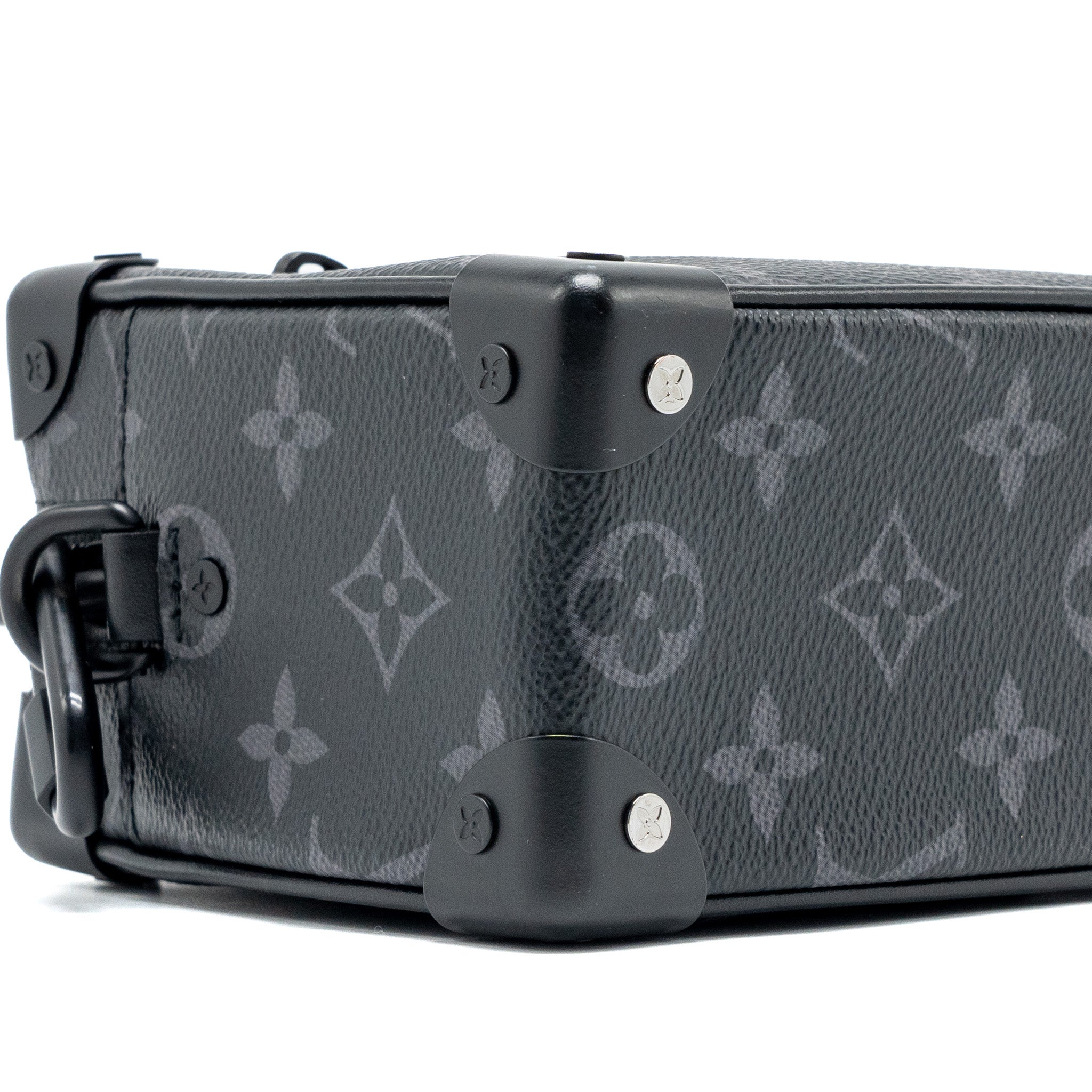 LOUIS VUITTON MINI SOFT TRUNK MONOGRAM ECLIPSE BLACK HARDWARE