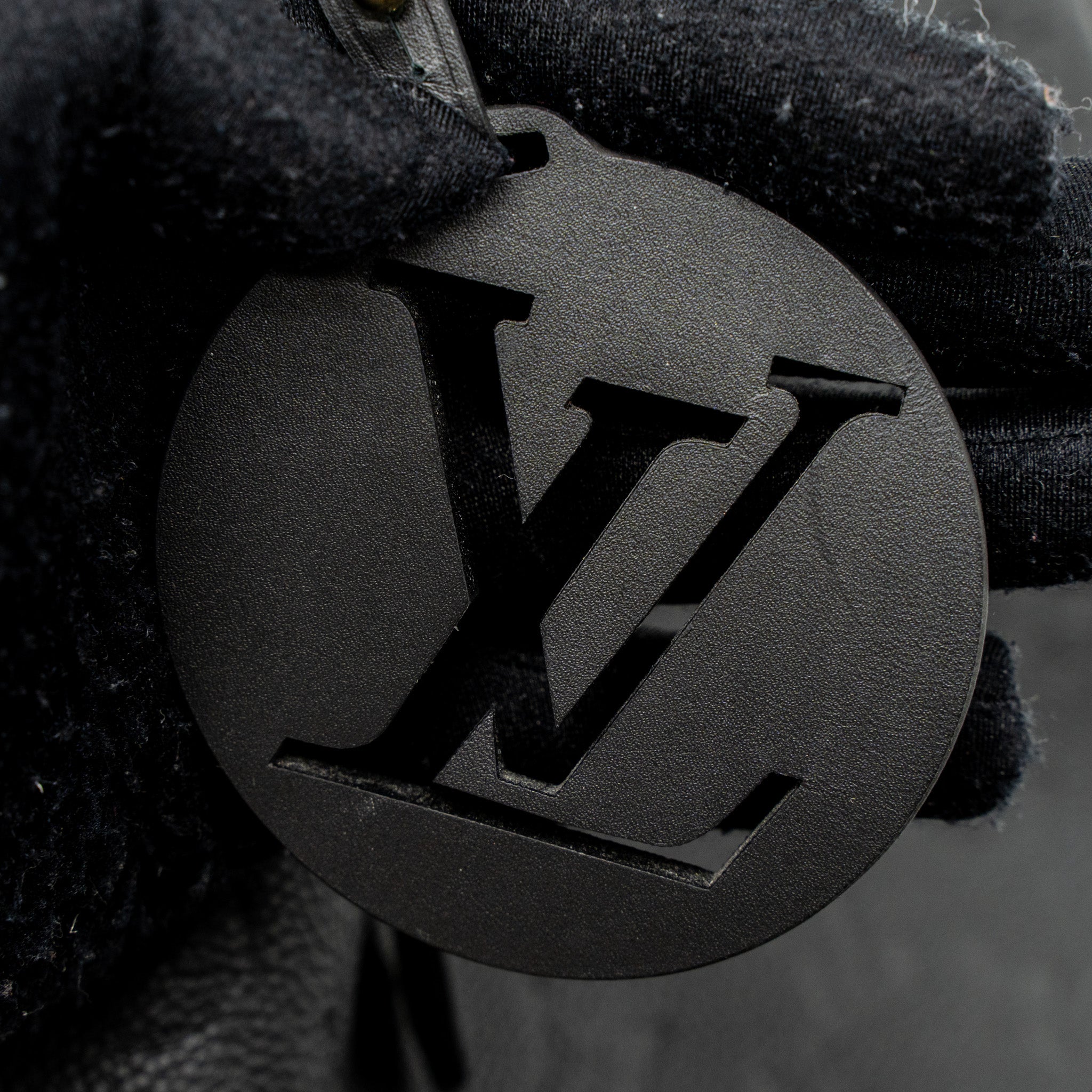 LOUIS VUITTON MONTSOURIS BACKPACK MONOGRAM EMPREINTE BLACK GHW (NEW VERSION)