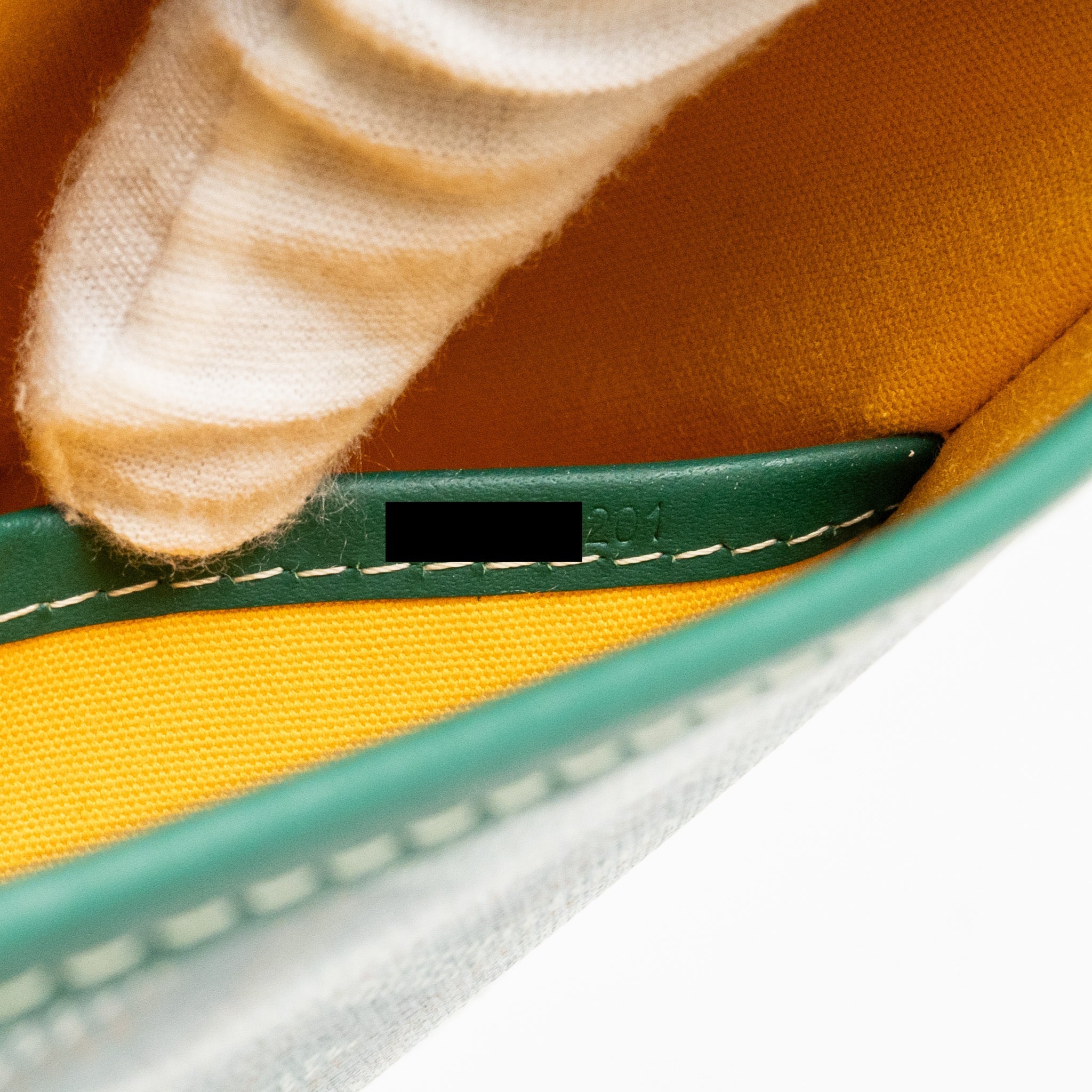 GOYARD BELVEDERE PM MESSENGER BAG GOYARDLINE CANVAS GREEN SHW