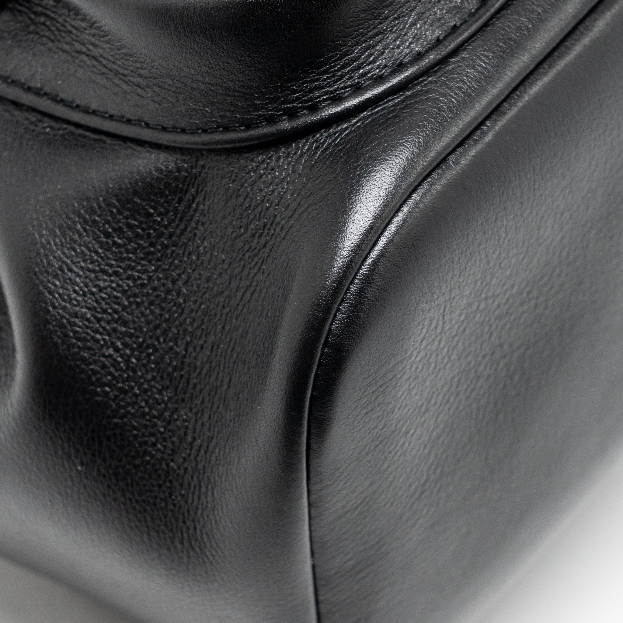 CHANEL MINI DUMA BACKPACK CALFSKIN BLACK LGHW (MICROCHIP)