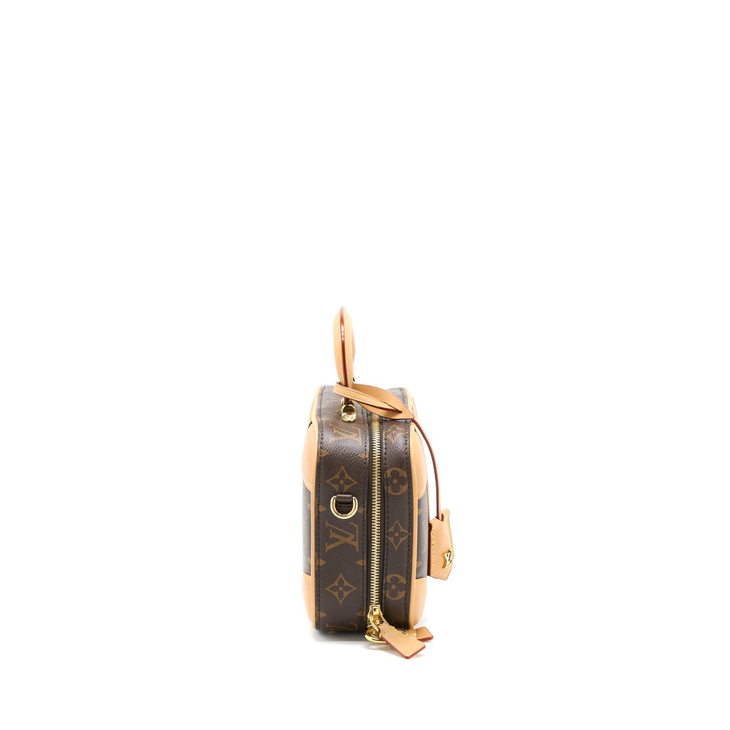 LOUIS VUITTON MINI LUGGAGE MONOGRAM CANVAS GHW