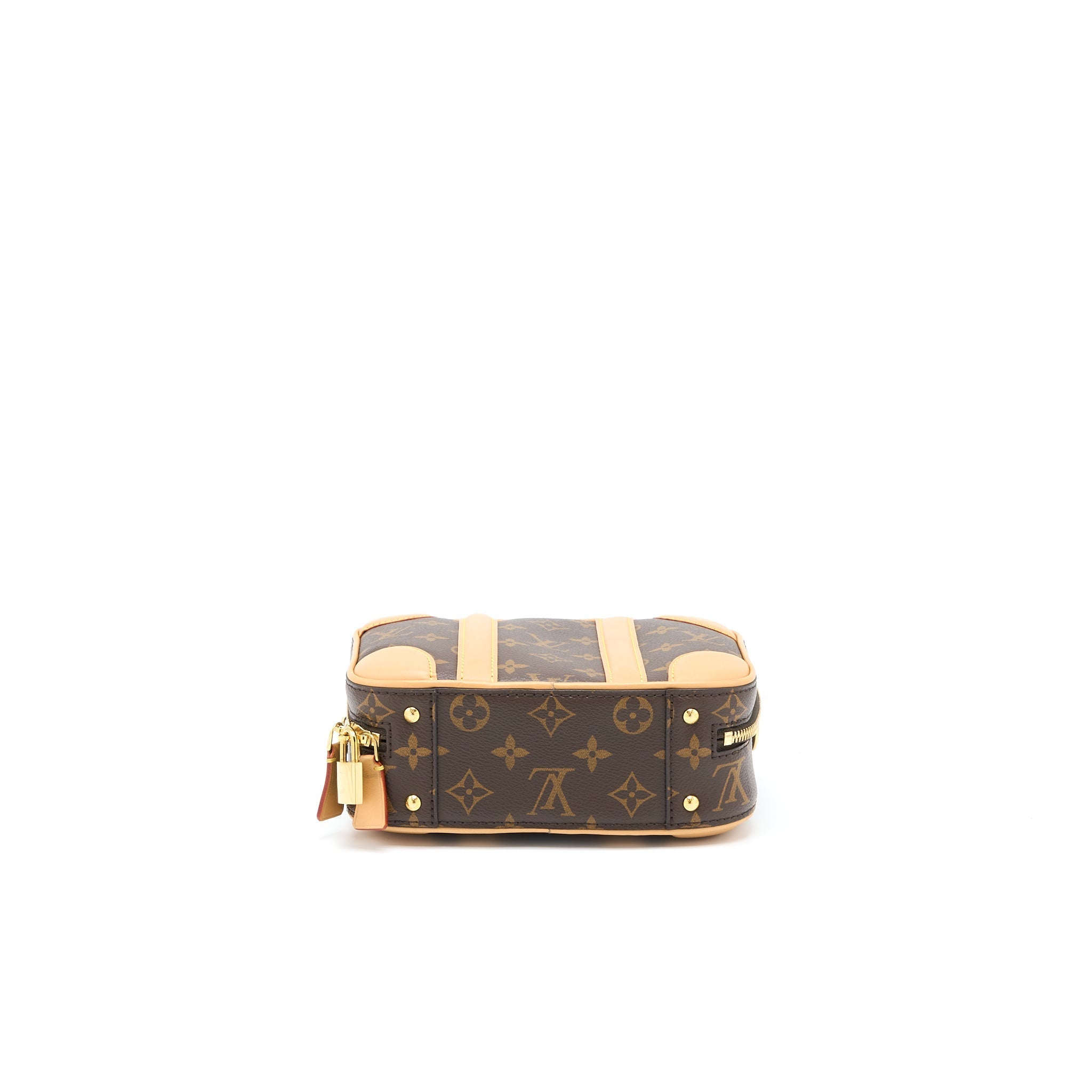 LOUIS VUITTON MINI LUGGAGE MONOGRAM CANVAS GHW