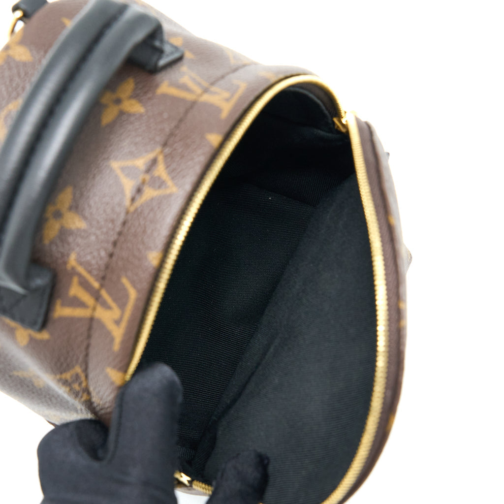 LOUIS VUITTON PALM SPRING MINI BACKPACK MONOGRAM CANVAS GHW