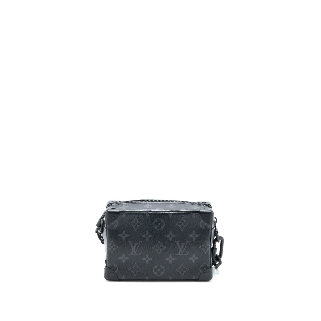 LOUIS VUITTON MINI SOFT TRUNK MONOGRAM ECLIPSE CANVAS BLACK HARDWARE