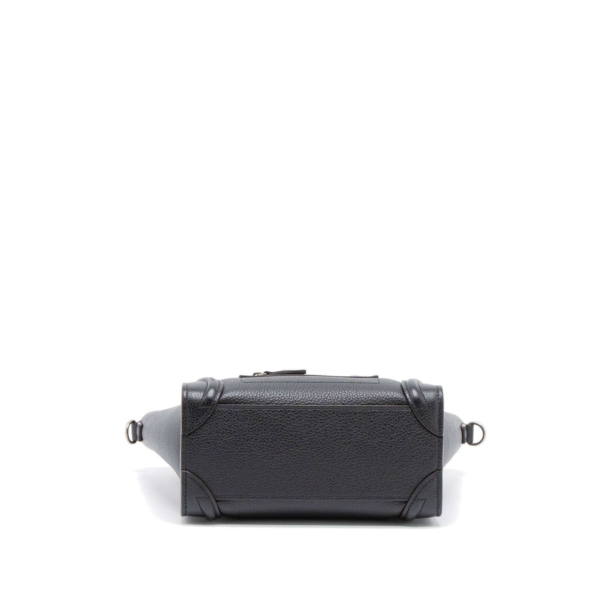 CELINE NANO LUGGAGE BAG CALFSKIN BLACK SHW