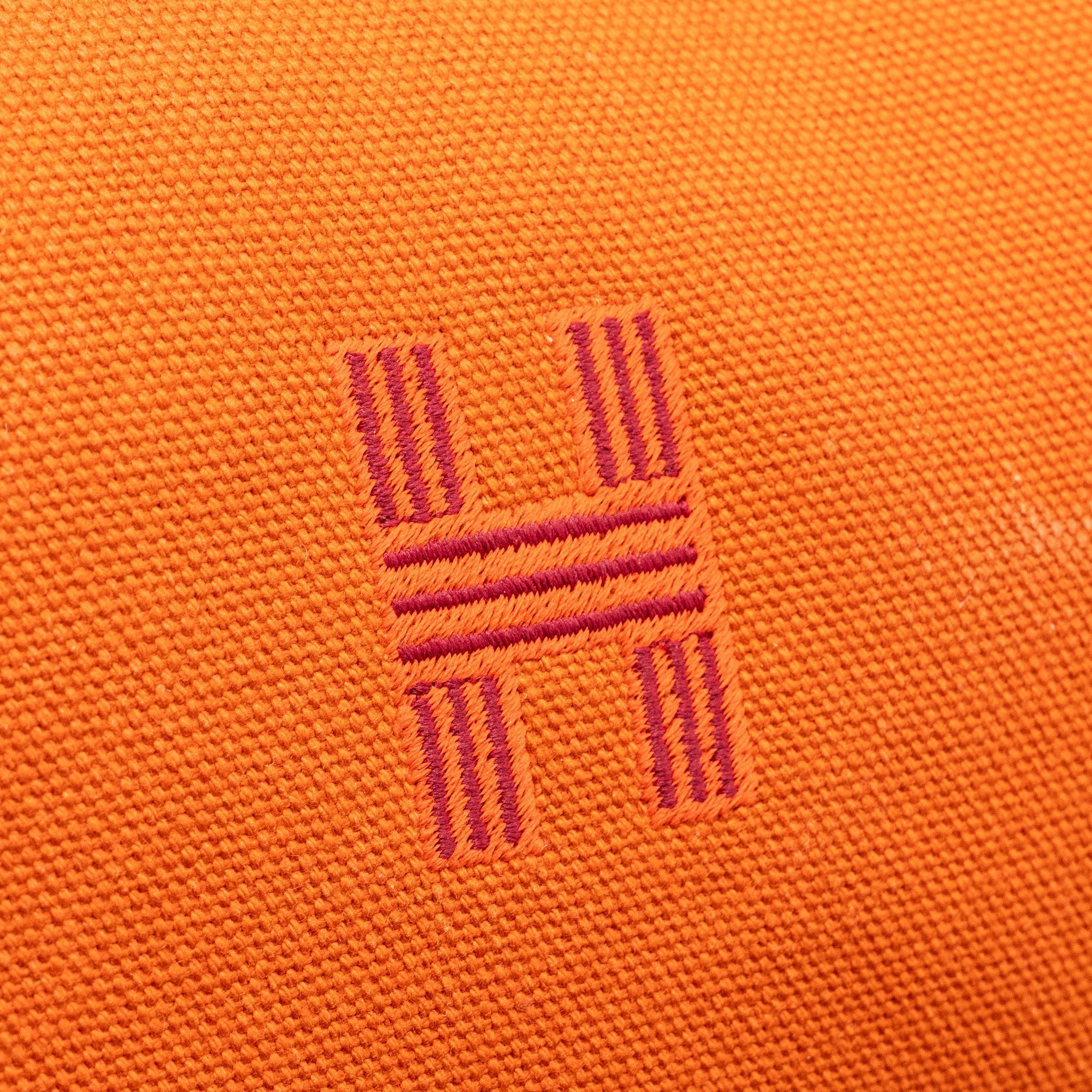 HERMES TROUSSE DE TOILETTE BRIDE A BRAC PM TRAVEL POUCH CANVAS ORANGE FEU SHW