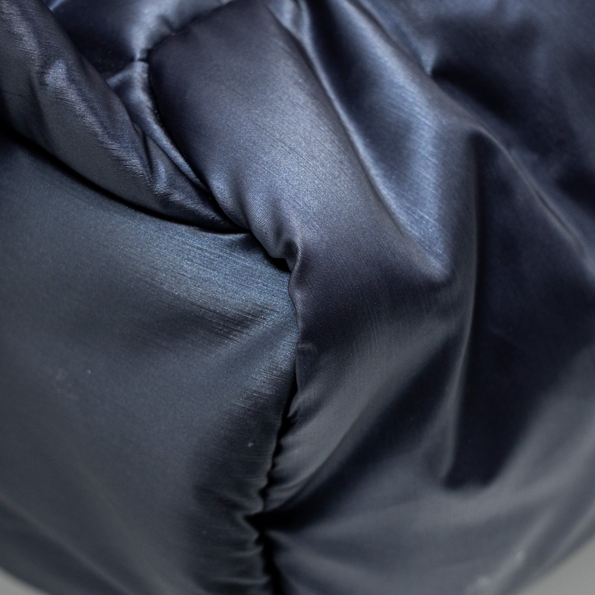 CHANEL DOUDONE PADDED BACKPACK NYLON DARK GREY SHW