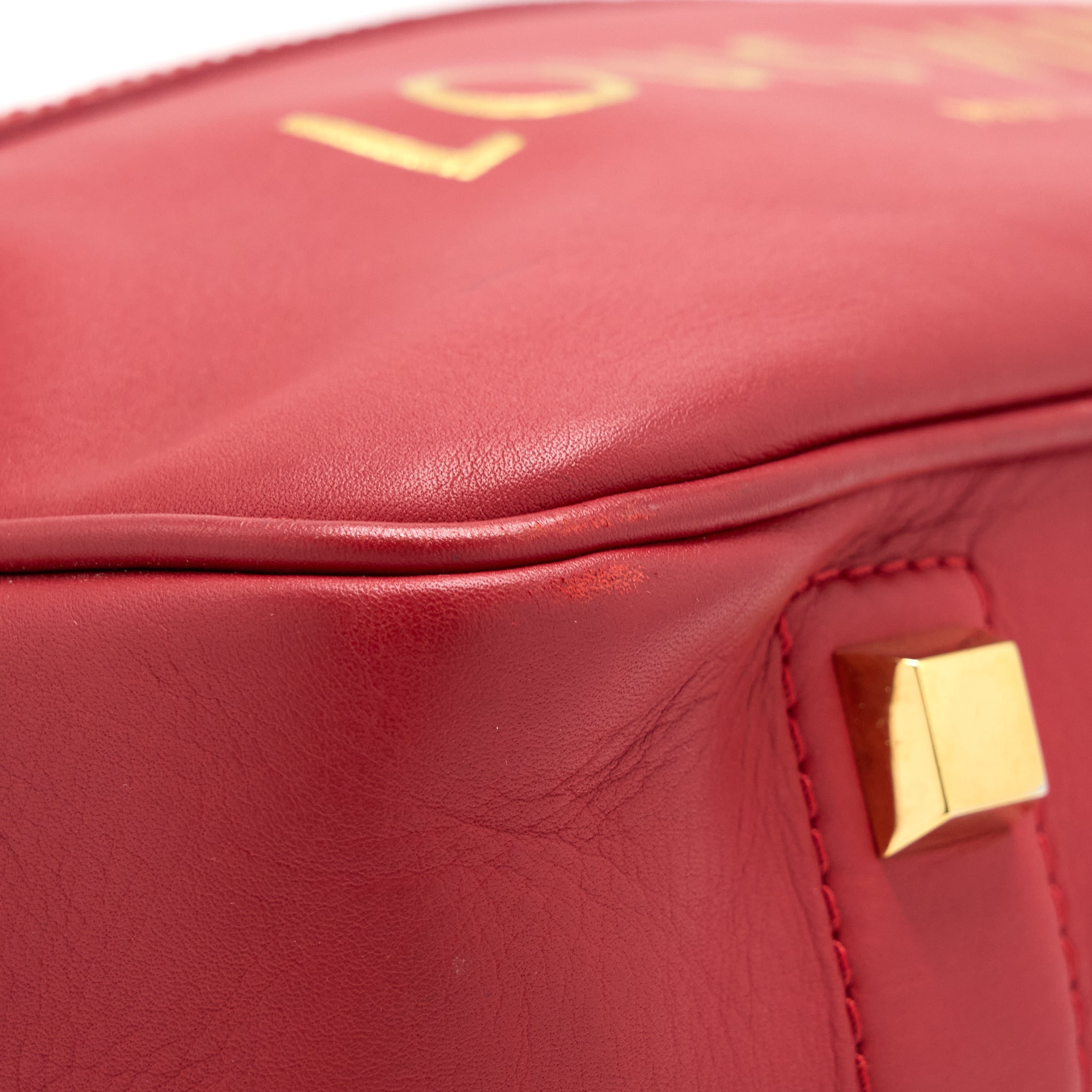 LOUIS VUITTON MESSENGER BAG LIMITED EDITION RED GHW