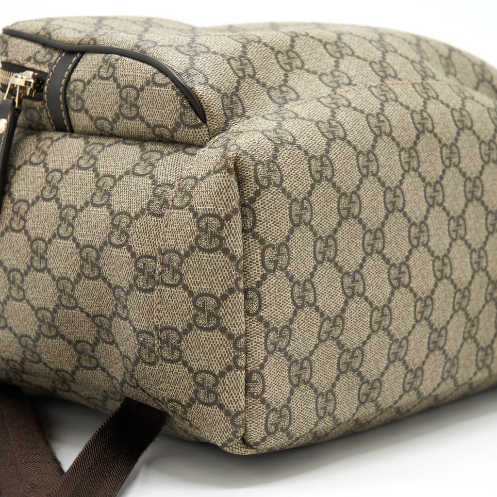 GUCCI BACKPACK GG SUPREME CANVAS GHW