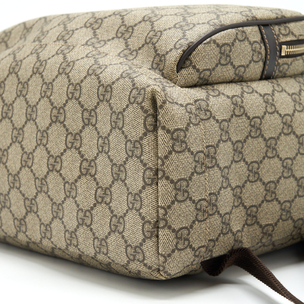 GUCCI BACKPACK GG SUPREME CANVAS GHW