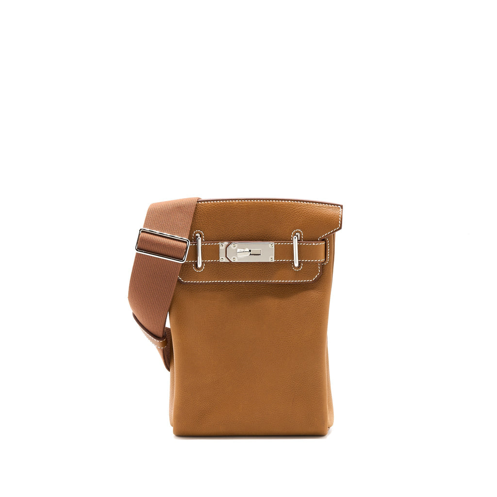 HERMES HAC A DOS PM BACKPACK BARENIA FAUBOURG 34 FAUVE SHW