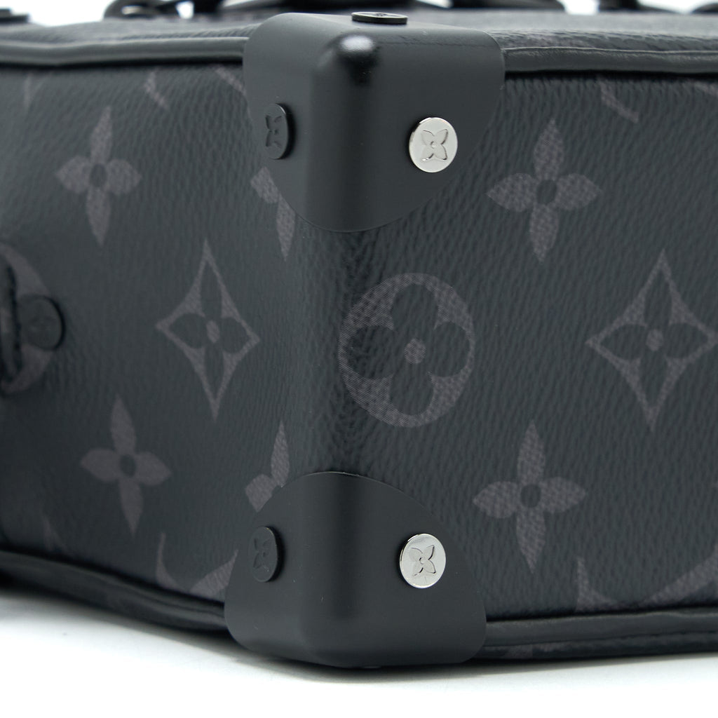 LOUIS VUITTON MINI SOFT TRUNK MONOGRAM ECLIPSE CANVAS BLACK HARDWARE