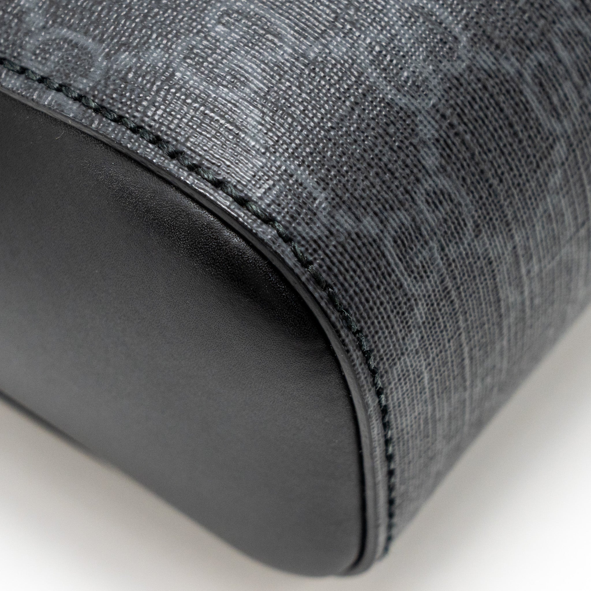 GUCCI MESSENGER BAG GG SUPREME CANVAS BLACK MULTICOLOUR STRAP SHW