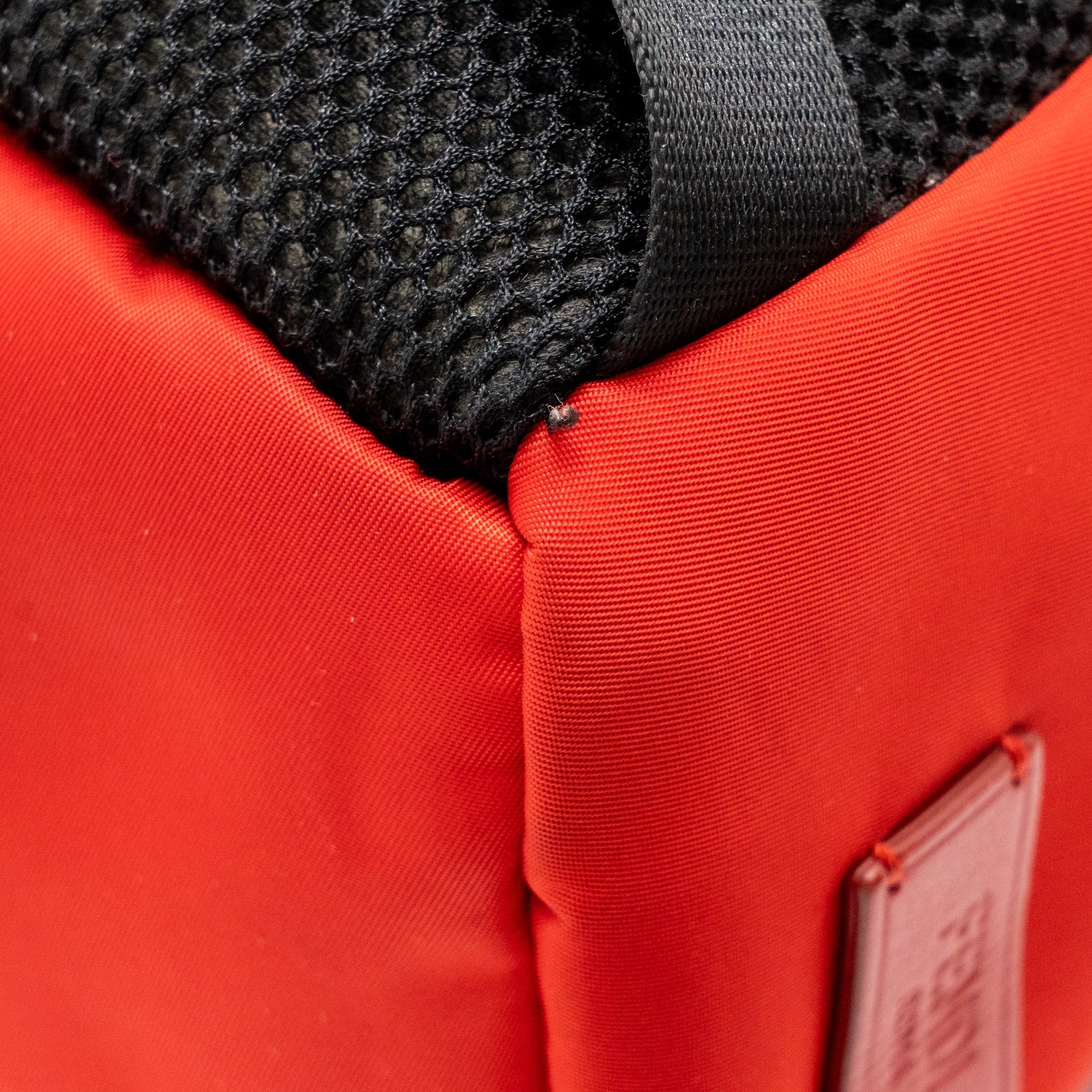 FENDI MONSTER BACKPACK NYLON/LEATHER RED/MULTICOLOUR SHW