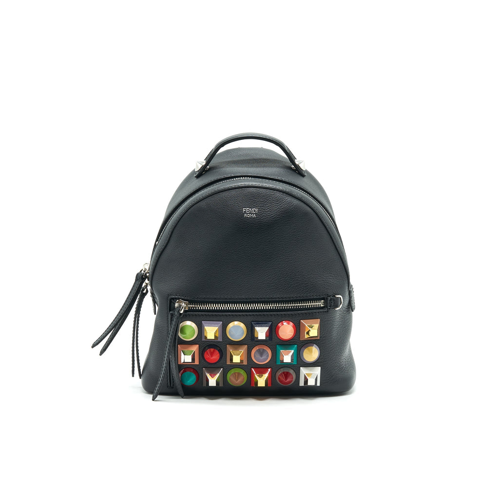 FENDI ZAINO MINI BACKPACK NERO