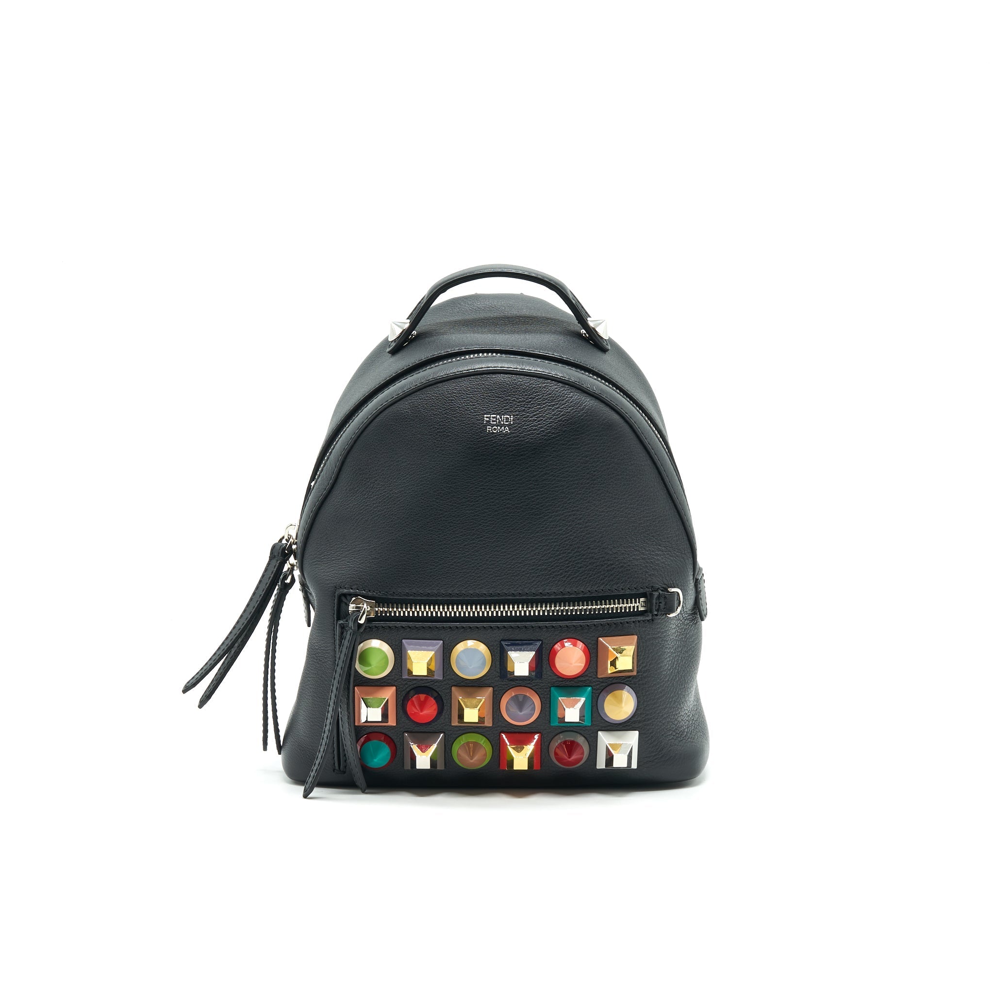 FENDI ZAINO MINI BACKPACK NERO