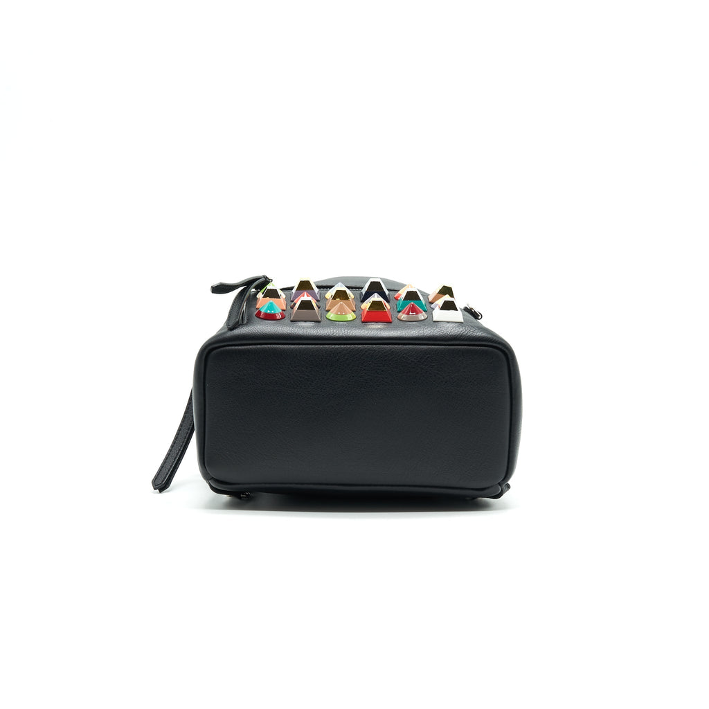 FENDI ZAINO MINI BACKPACK NERO