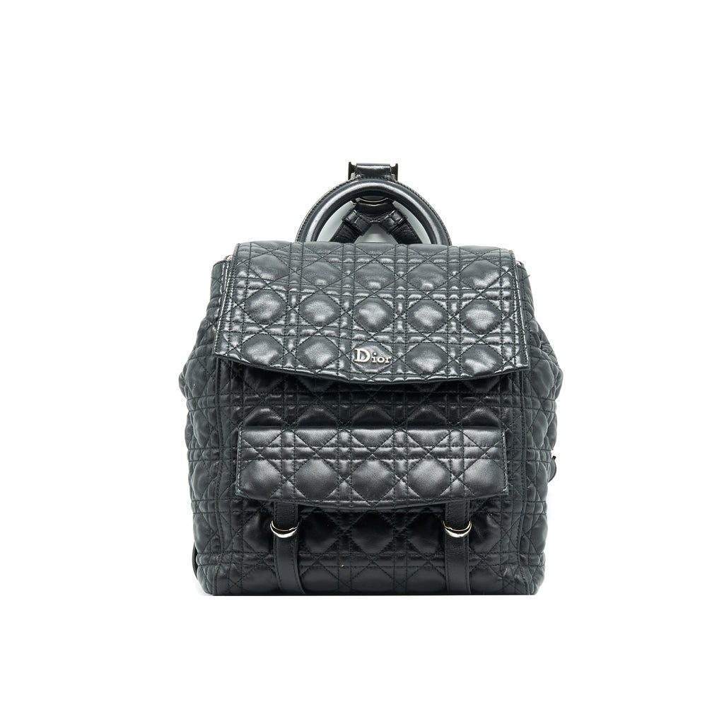 CHRISTIAN DIOR BLACK BACKPACK