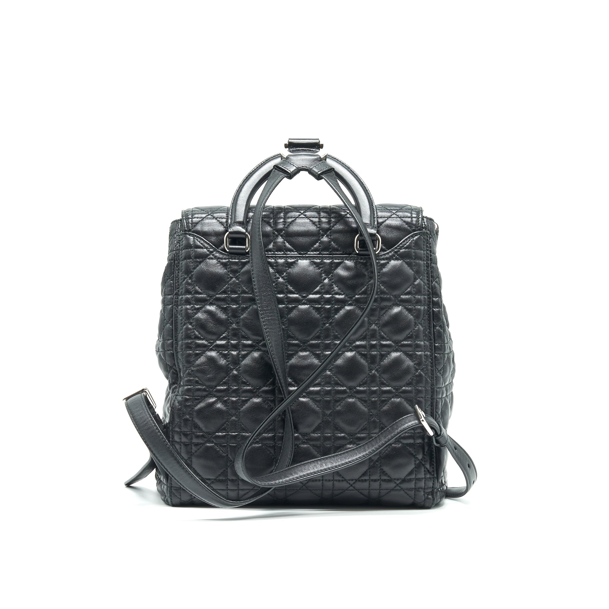 CHRISTIAN DIOR BLACK BACKPACK