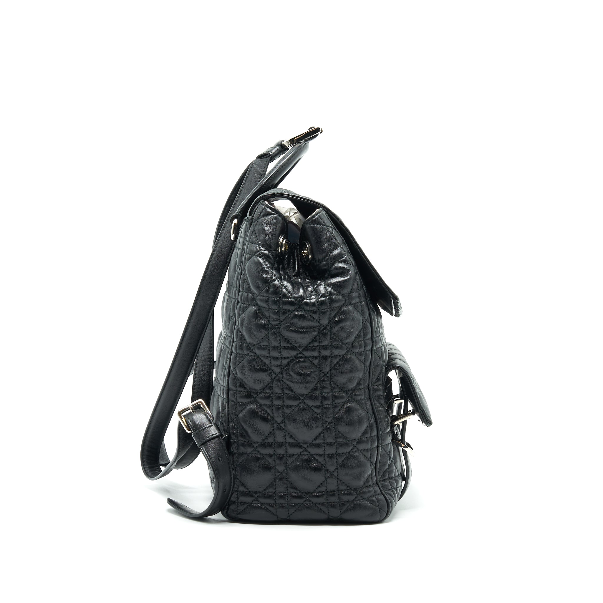 CHRISTIAN DIOR BLACK BACKPACK