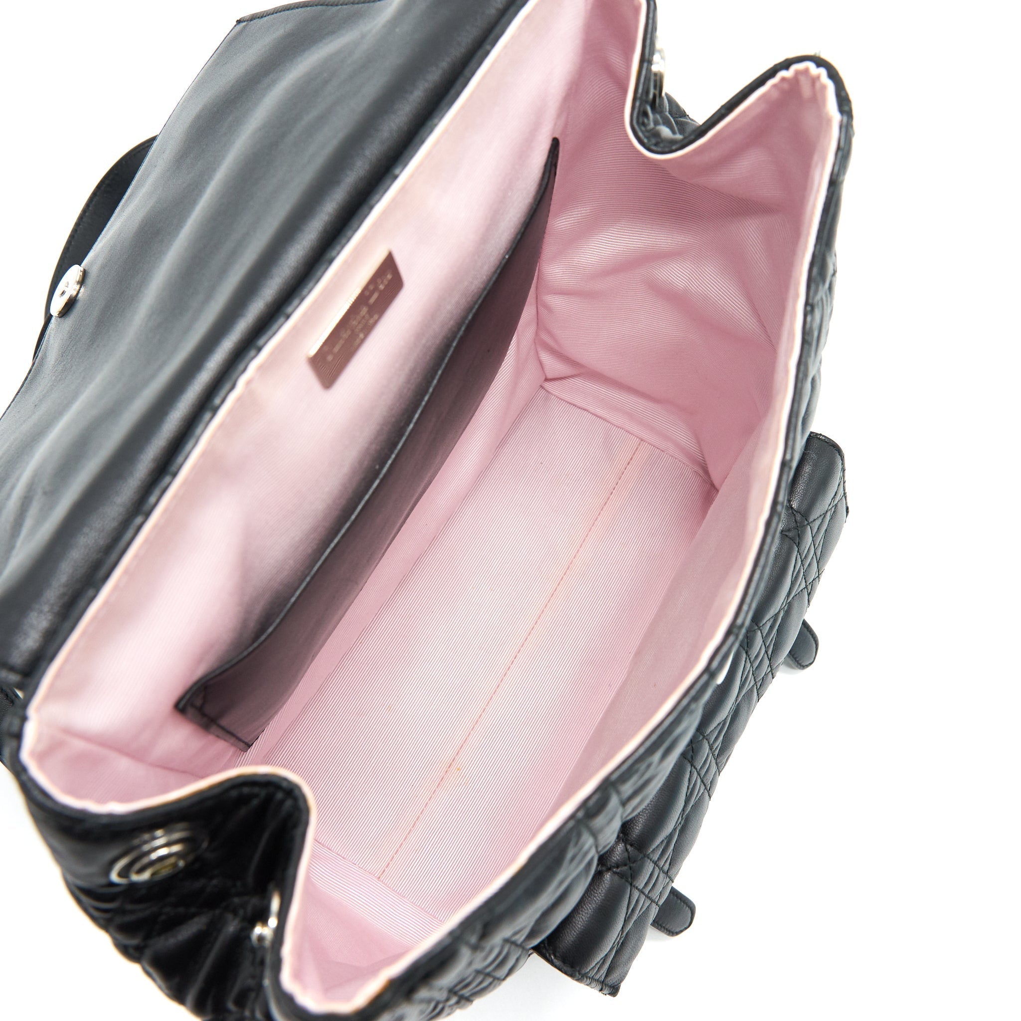 CHRISTIAN DIOR BLACK BACKPACK