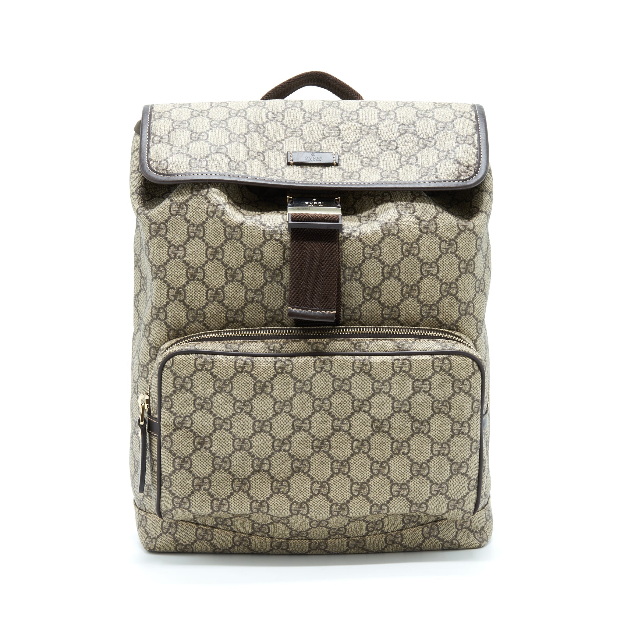 GUCCI BACKPACK GG SUPREME CANVAS GHW