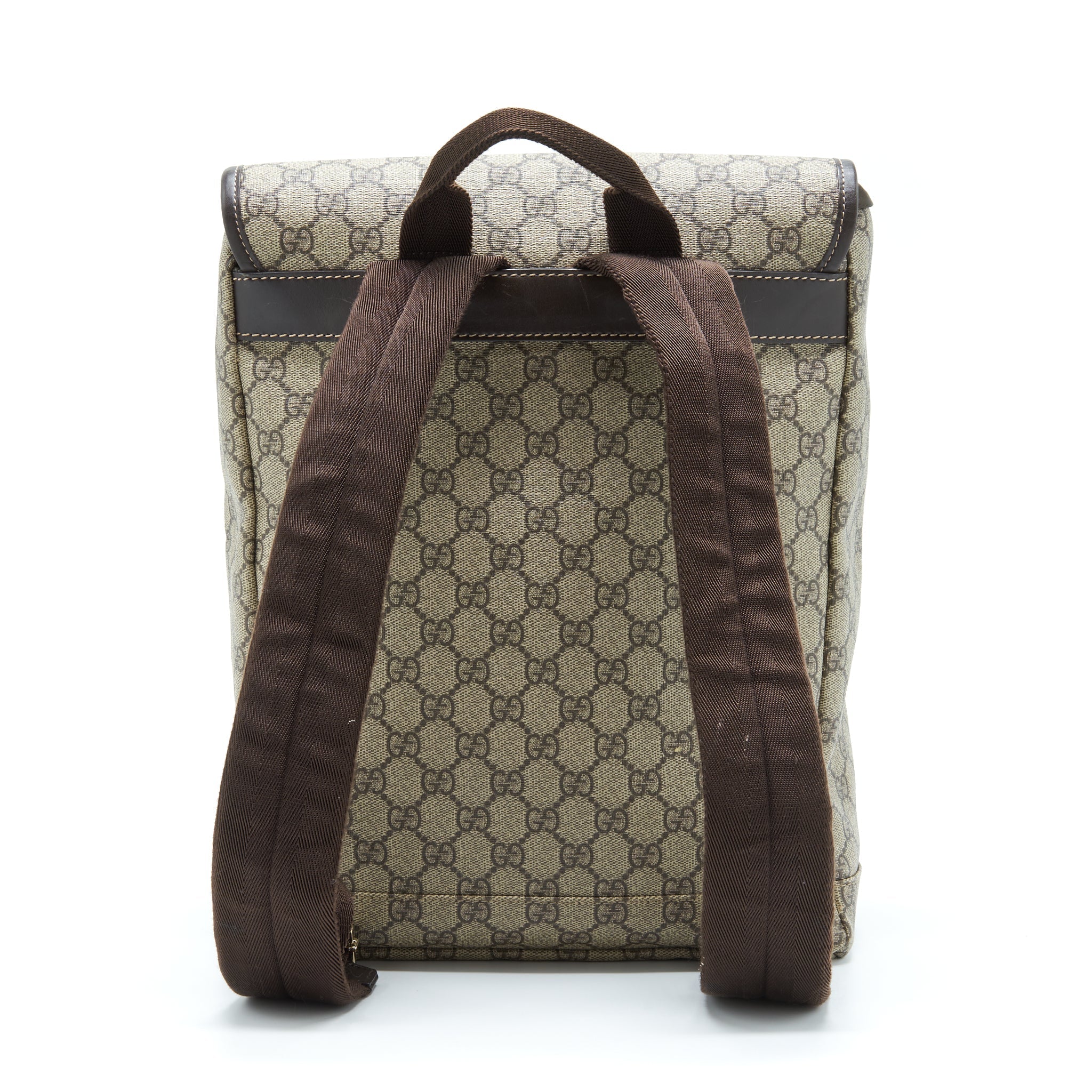 GUCCI BACKPACK GG SUPREME CANVAS GHW