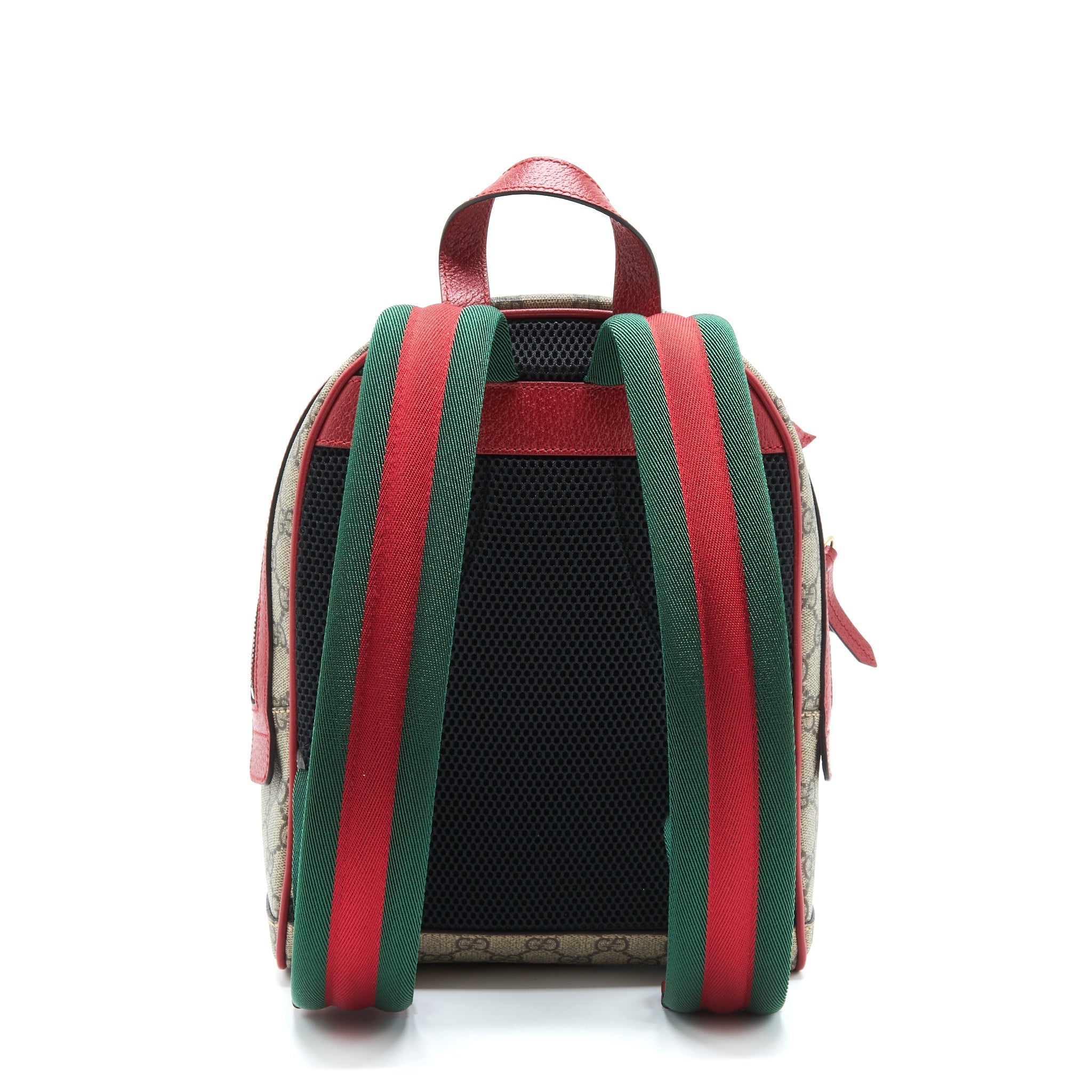 GUCCI CAT PRINT GG SUPREME BACKPACK PINK/RED/MULTICOLOUR GHW