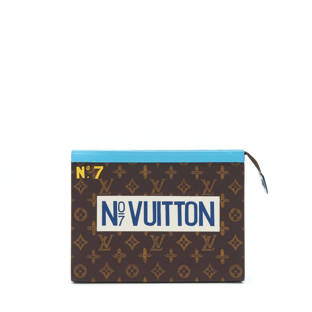 LOUIS VUITTON TOILETRY POCHETTE 26 VOYAGE NO.7 LIMITED MONOGRAM CANVAS GHW