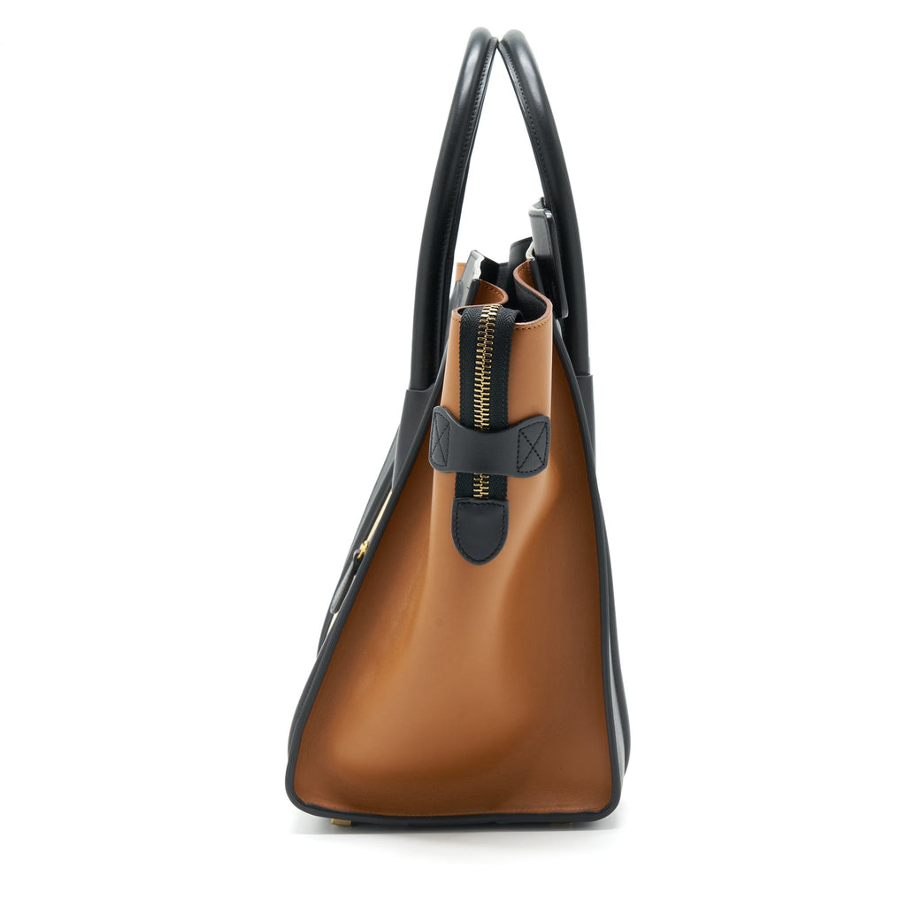 CELINE MINI LUGGAGE BAG CALFSKIN MULTICOLOURED GHW