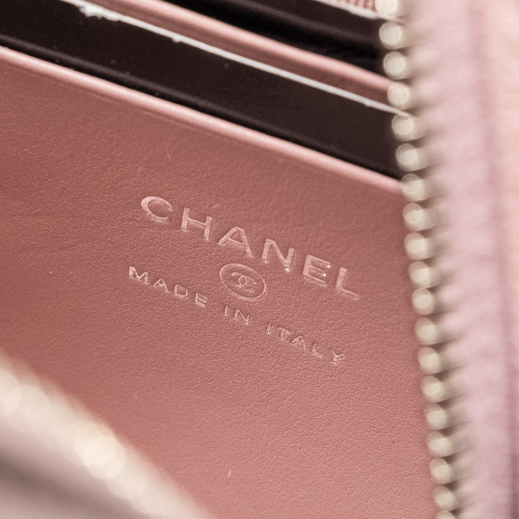 CHANEL 24P CLASSIC MINI BACKPACK CAVIAR LIGHT PINK SHW (MICROCHIP)